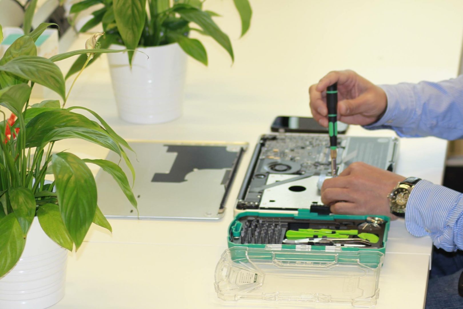 Workshop reuse laptop